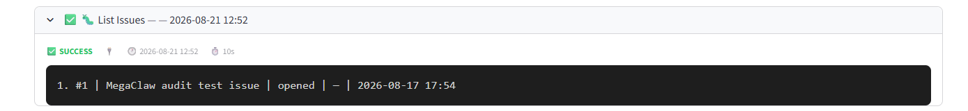 GitLab List Issues